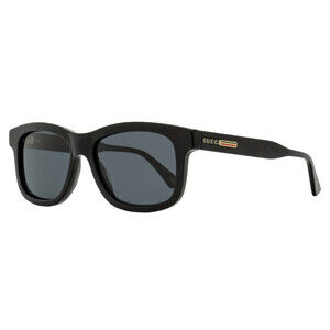 Gucci Rectangular Sunglasses GG0824S 001 Black 53mm